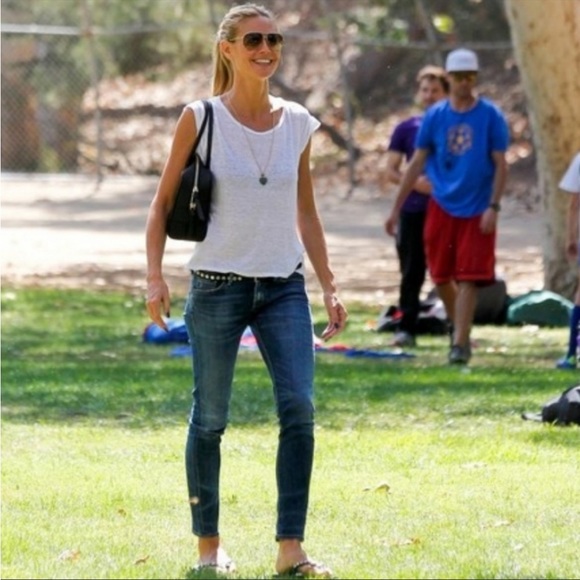 Citizens of Humanity racer low rise slash skinny jeans stretch 25 - Picture 2 of 13